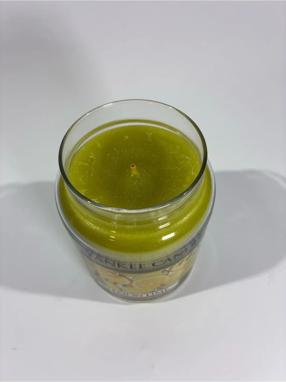 Yankee Candle Lemon Lime 22 Oz Large Jar Retired Vintage Unburned